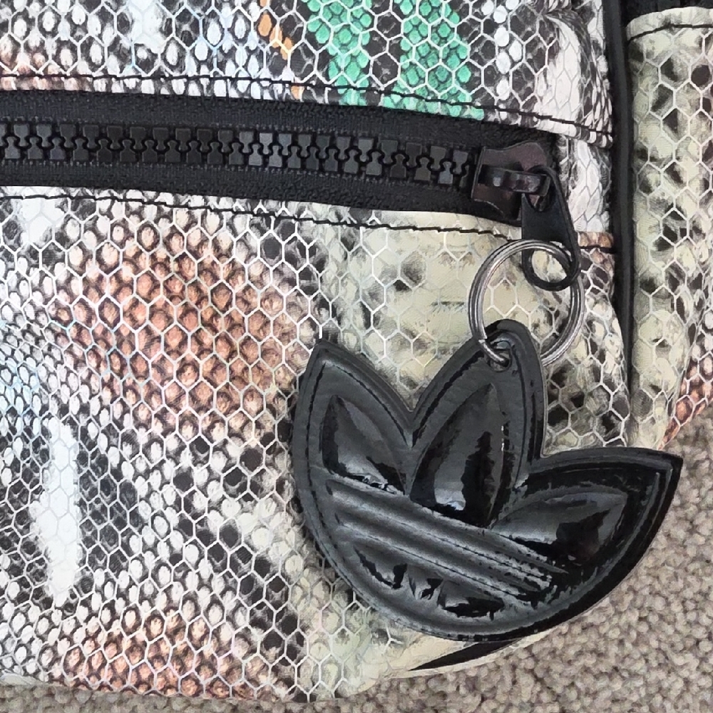 Adidas Mini Snakeskin Colorful Pattern Backpack - Picture 4 of 7